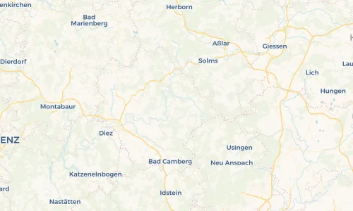 Regenradar Vorschaubild - Aktuelle Niederschläge in Weinbach und Umgebung