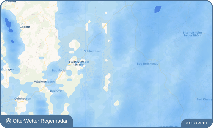 Widget-Vorschau für Weiperz Wetter-Widget-Vorschau mit Vorhersagedaten für Weiperz