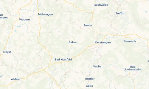 Regenradar Vorschaubild - Aktuelle Niederschläge in Weiterode und Umgebung