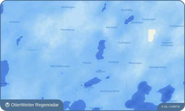 Wetter-Widget-Vorschau mit Vorhersagedaten für Werkel