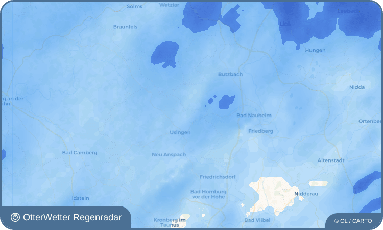 Widget-Vorschau für Wernborn Wetter-Widget-Vorschau mit Vorhersagedaten für Wernborn