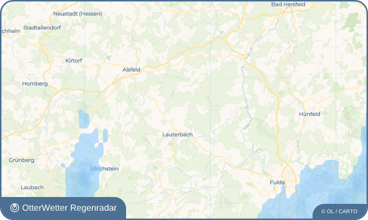 Widget-Vorschau für Wernges Wetter-Widget-Vorschau mit Vorhersagedaten für Wernges