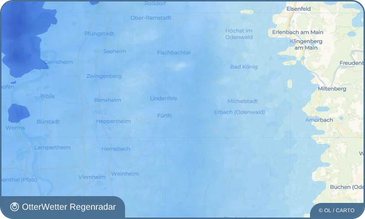 Widget-Vorschau für Weschnitz Wetter-Widget-Vorschau mit Vorhersagedaten für Weschnitz
