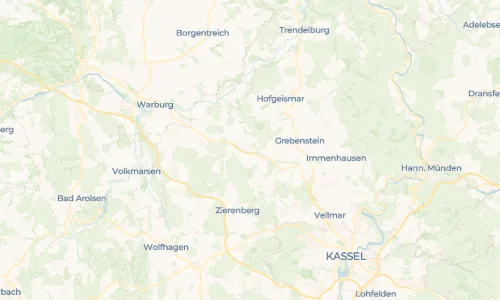 Regenradar Vorschaubild - Aktuelle Niederschläge in Westuffeln und Umgebung
