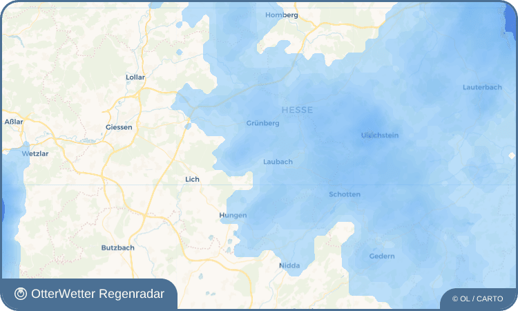 Widget-Vorschau für Wetterfeld Wetter-Widget-Vorschau mit Vorhersagedaten für Wetterfeld