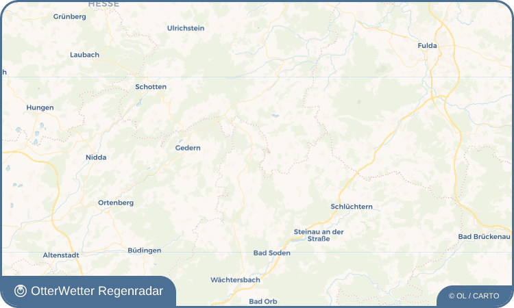 Widget-Vorschau für Wettges Wetter-Widget-Vorschau mit Vorhersagedaten für Wettges
