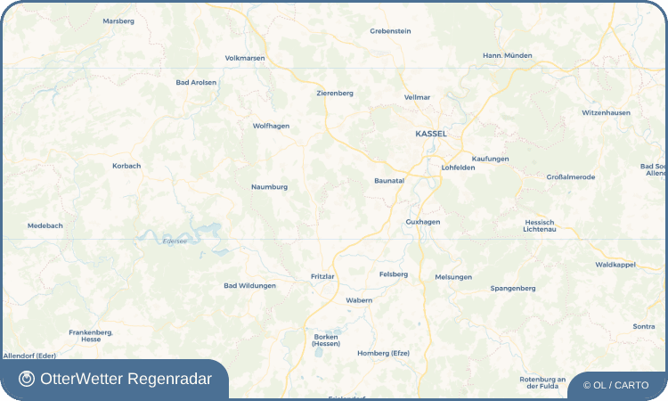 OtterWetter Regenradar-Widget Wichdorf