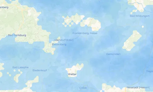 Regenradar Vorschaubild - Aktuelle Niederschläge in Wiesenfeld und Umgebung