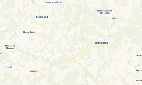 Regenradar Vorschaubild - Aktuelle Niederschläge in Willingshain und Umgebung
