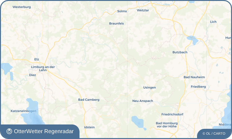 OtterWetter Regenradar-Widget Winden