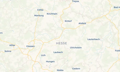 Regenradar Vorschaubild - Aktuelle Niederschläge in Windhain und Umgebung