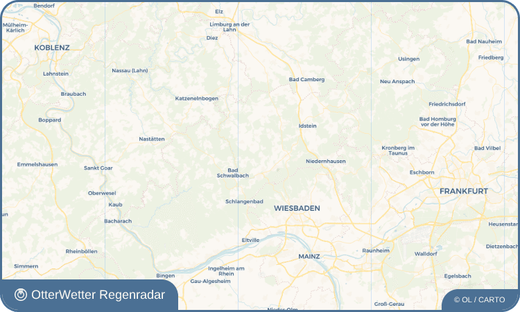 OtterWetter Regenradar-Widget Wingsbach
