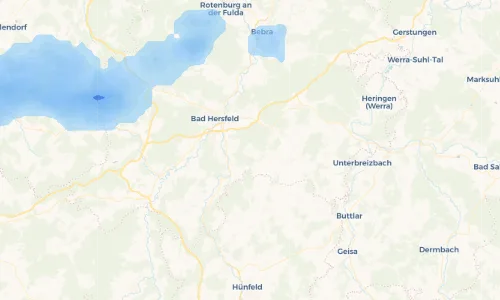 Regenradar Vorschaubild - Aktuelle Niederschläge in Wippershain und Umgebung