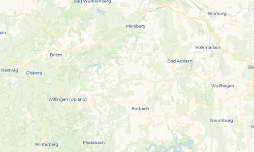 Regenradar Vorschaubild - Aktuelle Niederschläge in Wirmighausen und Umgebung