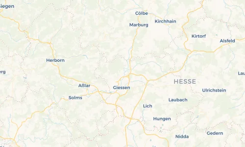 Regenradar Vorschaubild - Aktuelle Niederschläge in Wißmar und Umgebung