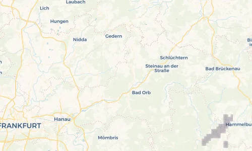 Regenradar Vorschaubild - Aktuelle Niederschläge in Wittgenborn und Umgebung