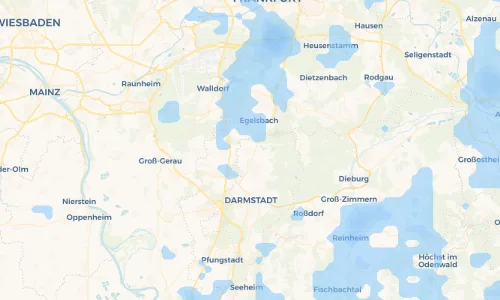 Regenradar Vorschaubild - Aktuelle Niederschläge in Wixhausen und Umgebung