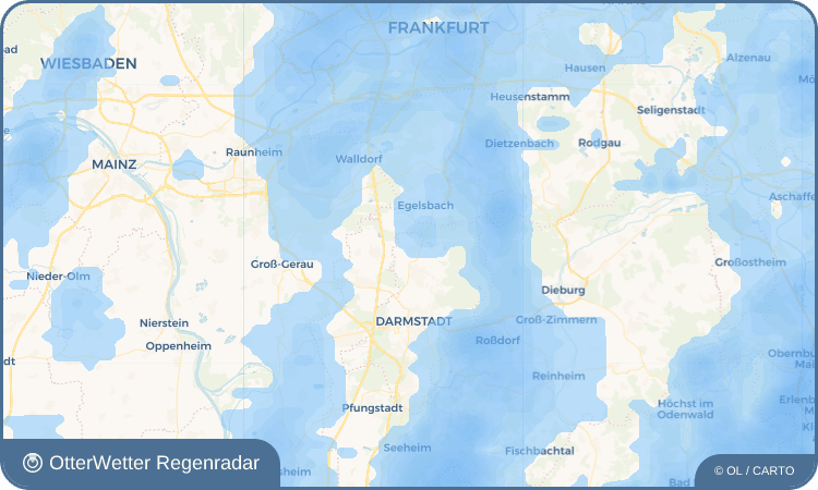 OtterWetter Regenradar-Widget Wixhausen