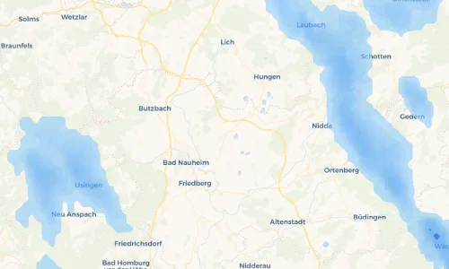 Regenradar Vorschaubild - Aktuelle Niederschläge in Wölfersheim und Umgebung