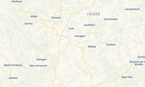 Regenradar Vorschaubild - Aktuelle Niederschläge in Wohnbach und Umgebung