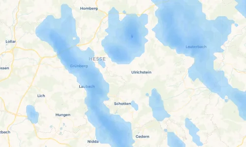 Regenradar Vorschaubild - Aktuelle Niederschläge in Wohnfeld und Umgebung