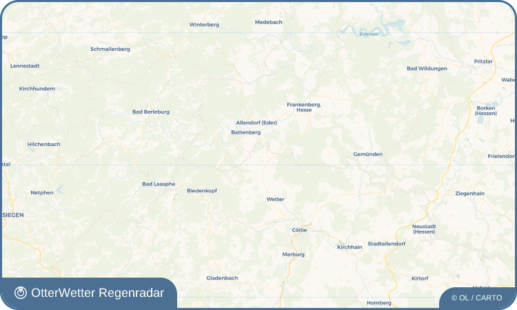 OtterWetter Regenradar-Widget Wollmar