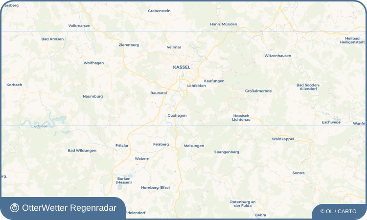 OtterWetter Regenradar-Widget Wollrode