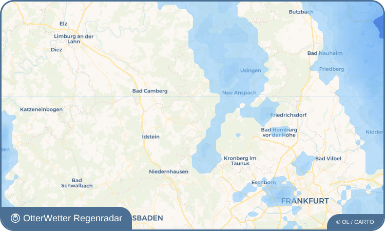 Wetter-Widget-Vorschau mit Vorhersagedaten für Wüstems