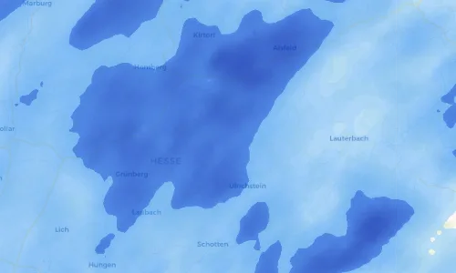 Regenradar Vorschaubild - Aktuelle Niederschläge in Zeilbach und Umgebung