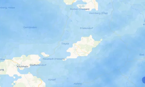 Regenradar Vorschaubild - Aktuelle Niederschläge in Ziegenhain und Umgebung