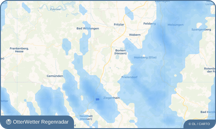 Wetter-Widget-Vorschau mit Vorhersagedaten für Zimmersrode