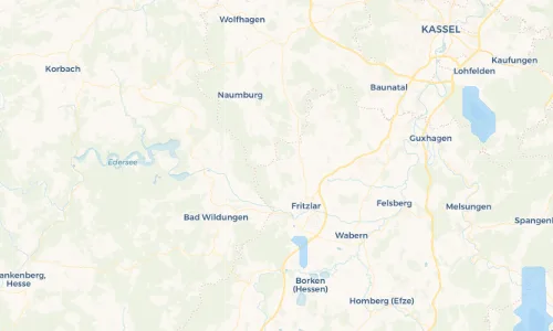Regenradar Vorschaubild - Aktuelle Niederschläge in Züschen und Umgebung