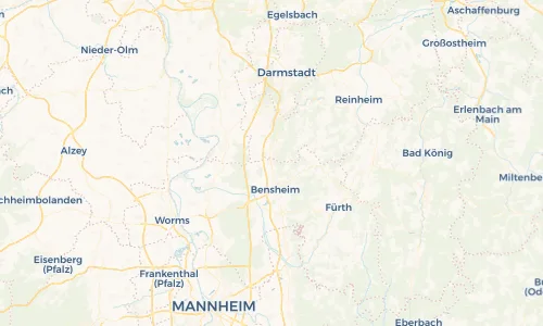Regenradar Vorschaubild - Aktuelle Niederschläge in Zwingenberg und Umgebung