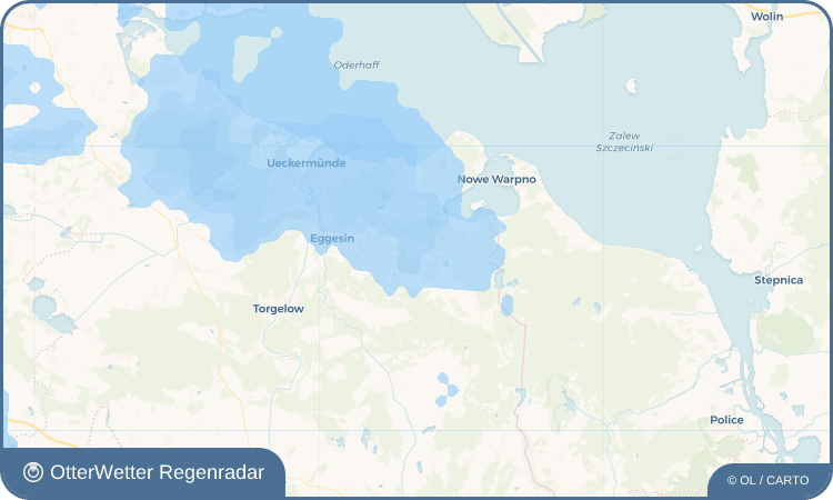 OtterWetter Regenradar-Widget Ahlbeck