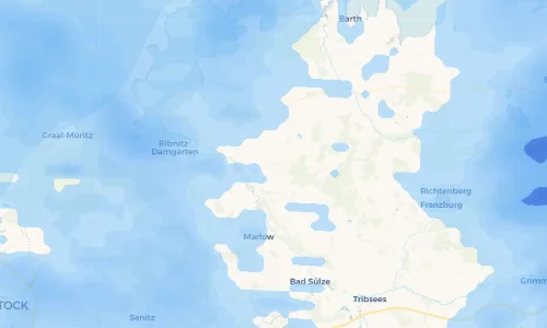 Regenradar Vorschaubild - Aktuelle Niederschläge in Ahrenshagen und Umgebung