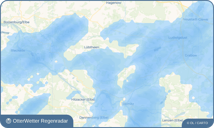 Wetter-Widget-Vorschau mit Vorhersagedaten für Alt Jabel