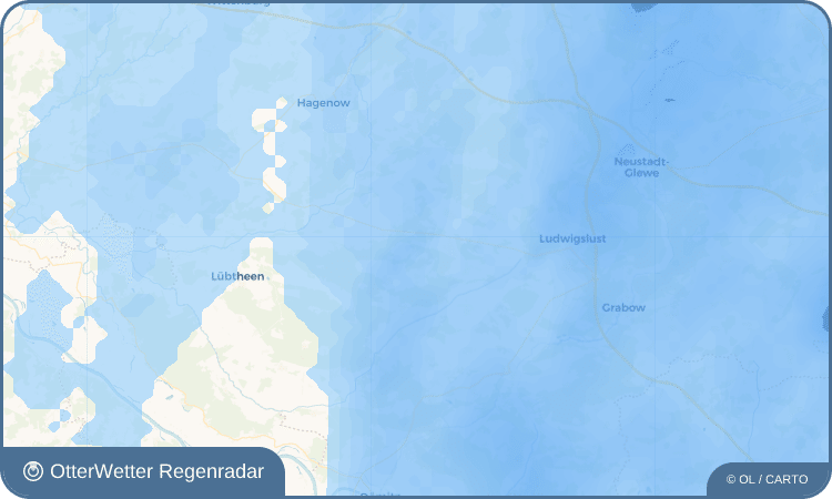 OtterWetter Regenradar-Widget Alt Krenzlin