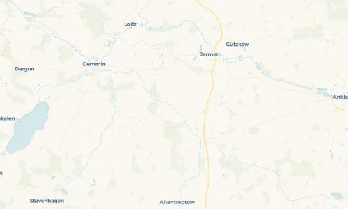 Regenradar-Vorschau: aktuelle Niederschläge in Alt Tellin und Umgebung