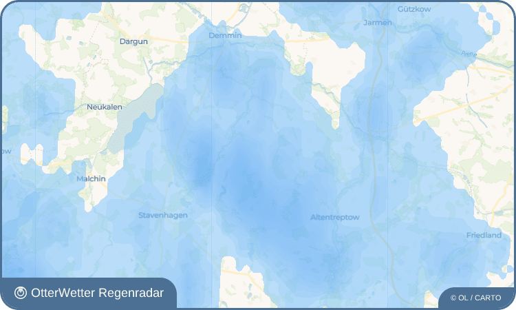 OtterWetter Regenradar-Widget Altenhagen