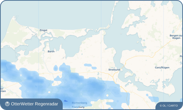 OtterWetter Regenradar-Widget Altenpleen