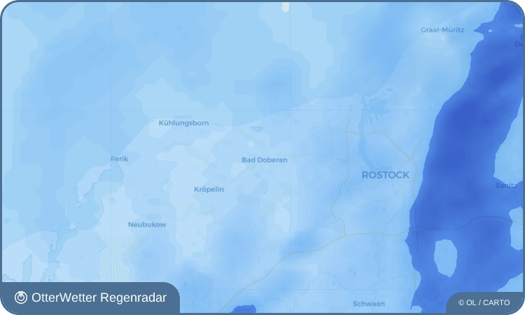 Wetter-Widget-Vorschau mit Vorhersagedaten für Bad Doberan