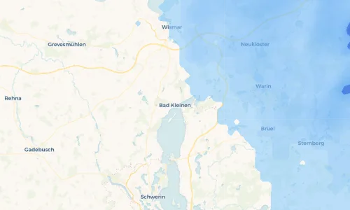 Regenradar Vorschaubild - Aktuelle Niederschläge in Bad Kleinen und Umgebung
