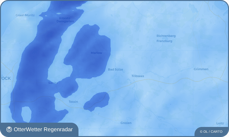 OtterWetter Regenradar-Widget Bad Sülze