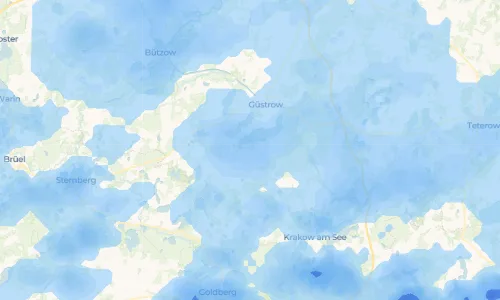 Regenradar Vorschaubild - Aktuelle Niederschläge in Badendiek und Umgebung