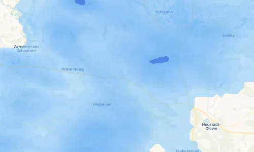 Regenradar Vorschaubild - Aktuelle Niederschläge in Bandenitz und Umgebung