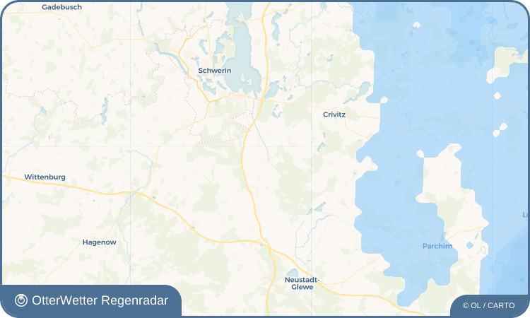 OtterWetter Regenradar-Widget Banzkow