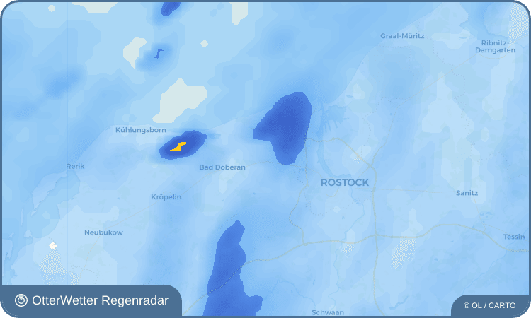 OtterWetter Regenradar-Widget Bargeshagen