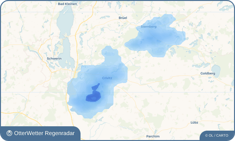 Wetter-Widget-Vorschau mit Vorhersagedaten für Barnin