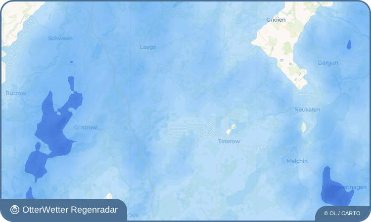 Wetter-Widget-Vorschau mit Vorhersagedaten für Bartelshagen