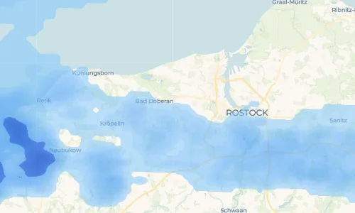 Regenradar Vorschaubild - Aktuelle Niederschläge in Bartenshagen und Umgebung